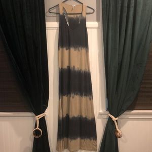 Splendid Maxi Tie-Dye Dress